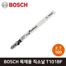 BOSCH 보쉬 목재용 직쏘 직소날 톱날 T101BF 목공용