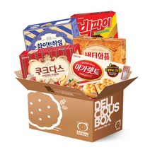 [냠냠상회]대용량 개별소포장과자! 빅파이대+버터와플대+화이트하임대+쿠크다스화이드대+마가렛트352g + 냠냠상회전용패키지발송, 대용량5종1세트