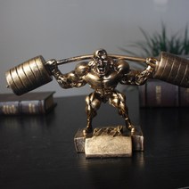 고급 보디빌더 대회 트로피 상패 헬스 골드 실버 황동 은색 금색 황금, S