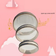 캐논 드럼 연습 패드 스네어 wood color wooden remo Ocean drum orff music tool sound instrument of inches 6810, 10인치