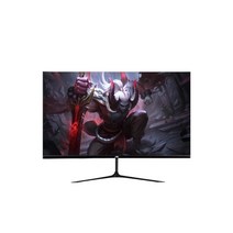 가성비 끝판왕 모니터 모음 144hz 데스크탑 외부 커브드 모니터 22~32인치 게임 2K HD 화면, 공식 규격, 24 곡면 블랙 75HZ 초박형 보더리스
