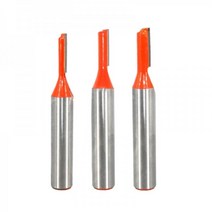 아이베란다 홈파기 커터 루터날 비트 라우터날 8mm 샹크 3P, 3개