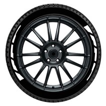 TOYO 타이어 3D 오토바이 휠 고무 결합 레터링 데칼 MT03 YZF R1 R3 R6 FZ07 FZ6 랩터 WR450F, 12 L SET for 1 Side