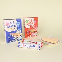 홈앤키즈 웨하스 2종 (칼슘 웨하스 딸기맛 초유 웨하스 바닐라맛), 6개, 칼슘웨하스 딸기맛