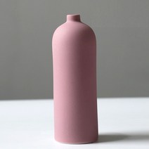 블러싱브라이드 톤 다운 핑크 세라믹 꽃병, B 2개 1세트