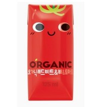 유기농 오가닉 레드비트&배&토마토 주스 125ml x 24개