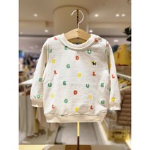 [블루독베이비 10] 23FW(CR) 블루독레터링맨투맨 43A1933404