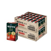 매일유업 매일야채 고농축 토마토의 힘, 125ml, 48개