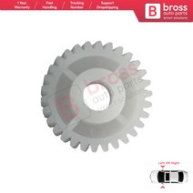 부도 BGE590 전기 사이드 미러 접이식 모터 수리 기어 30 치아 현대 i30 외경 16mm 구멍 직경 3.7mm