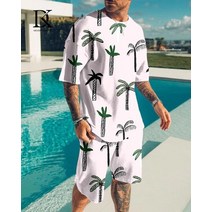 미니트레일러 미니카고트레일러 캠핑 트롤리 웨건 남자 2 피스 세트 의류 아카츠키 레드 클라우드 3D 프린, 07 XXXL, 14 TS5748