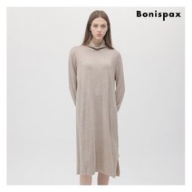 [보니스팍스] 하이넥 롱 울니트 원피스-MF99KO022