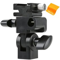 godox 유형 e 플래시 speedlite 핫슈 우산 라이트 홀더 범용 마운트 스탠드 플래시 브래킷 godox v860iii tt685ii v850iii v860ii 호환