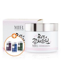 미엘 물광크림 미백 주름개선 워터 광채 크림 100ml + 템푸스21 에센스 50ml 랜덤증정