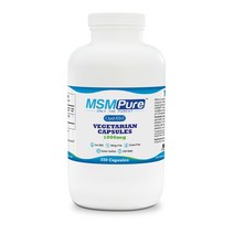 엠에스엠퓨어 MSM 1000mg 베지테리안 캡슐 글루텐 프리, 250개입, 1개