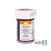 윌튼 아이싱칼라, 28.3g, 1개(오렌지)