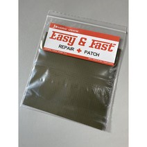 [이지 앤 패스트 리페어 패치] 울트라 립_올리브 / 텐트 타프 침낭 자가 수선 수리 패치