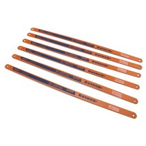 6개입 고강도 탄소강 소재 일자형 쇠톱날 24tpi 12인치 300mm, 6개
