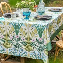 명품 식탁보 테이블보 윔지 Nabis ZBHRSJ, 150 * 220cm / 식탁 / 4-6 명, Huajian 밀밭 구유 (대형)