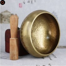 명상 싱잉볼 8cm, 골드, 3개