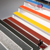 계단논슬립 고강도 스텐 알미늄 세라믹 고무 미끄럼 방지 논슬립, 7 알미늄세라믹논슬립 평형 64폭, 검정