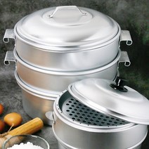 업소용 대형 계란 만두 찜기 찜솥 상하단 별도, 19-만두찜기세트 소소 뚜껑1 채반1개 물솥1