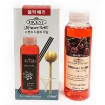 라센트 디퓨저 리필액 120ml, 블랙체리