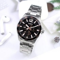 남성 다이버 디자인 메탈시계 MTD-330D-1A3