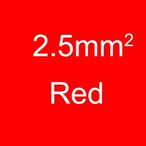 자동차 정전기방지유연한 소프트 케이블 와이어 10 미터 RV/0.75/1/1.5/2.5/4/6/10mm2 정사각형 가정 장, 10 2.5mm2 Red_01 10m