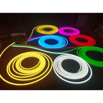 led 네온사인 글씨, 레드  (6*12mm)/5M/DC12V
