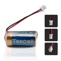 텍셀 CR123A 화재경보기 2번커넥터 배터리 리튬배터리 화재감지기 Tekcell, ARIM-02
