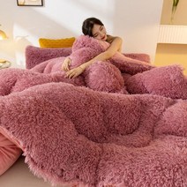 먼지안나는이불 모달겨울이불 발열이불가을 겨울 밍크 벨벳 이불 두껍고 따뜻한 싱글 코어 양면 더블 레이