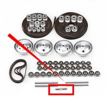 벨트 풀리 VORON 세트 GT2 오픈 타이밍 2GT 샤프트 베어링 625 F695 2RS 모션 16T 80T 20T 톱니, 15.1pcs  Shaft 5x30mm