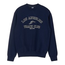 럭셔리에비뉴 럭셔리에비뉴 (스포티앤리치) TRAC_K CLUB CREWNEC_K NAVY WHITE 트랙 클럽 크루넥 맨투맨 (P002601976)