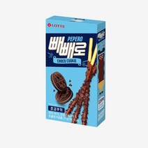 칠성 사무실간식 탕비실간식 롯데 초코쿠키 빼빼로 한박스 과자세트 간식추천 37G 40개, 17세트
