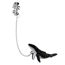 가격 우주 여행 컬렉션 에나멜 핀 만화 우주 비행사 행성 스타 브로치 옷깃 핀 맞춤 배지 선물 키즈 소녀