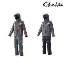 가마가츠 갯바위 방수낚시복 GM-3530 챠콜오렌지 S, 챠콜오렌지 S-531343