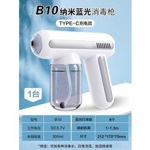 분무기 충전식 무선 방역기 자동 연막 소독기, B10 프리미엄 4000밀리암페어[8중 블루레이+나노미