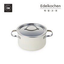에델코첸 통3중 클래식L 양수냄비 20cm (아이보리), 단품