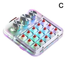 매크로 키보드 개발자 한손 프로그래밍 사용자 정의 r15key 2 노브 복사 붙여, c 15키 2노브