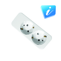 ITPLUS 국산 안전인증 신성전기산업 접지 멀티탭 콘센트 2구 (10A), 1.5M