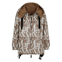 막스마라 [막스마라] 22FW 여성 94860724600 003 그린로 리버시블 로고 패딩 점퍼 카멜