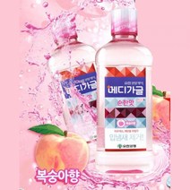 구취 입냄새 제거제 메디가글 순한맛 복숭아향 250mlx2개, 본상품