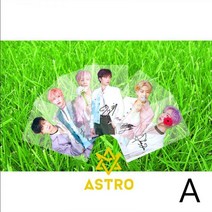 아스트로 정규 1집 All Light 굿즈 기념품 투명 카드, A