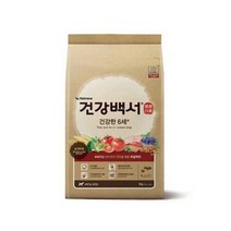 뉴트리나 건강백서 6세이상 강아지사료, 연어, 2kg, 2개