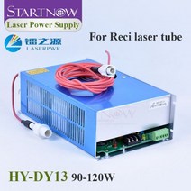 Startnow DY13 CO2 전원 공급 장치 90W-120W RECI W1 W2 T1 T2 W4 T4 V2 100W 레이저 튜브 조각 기계, 220V, Warranty-16 months