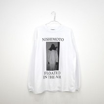 NISHIMOTO IS THE MOUTH FLOAT L/S TEE WHITE NIM-D32