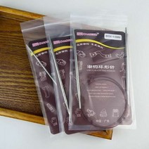 40/60/80/100/120cm 나일론 튜브 원형 뜨개질 바늘 스웨터 제직 도구 양모 면사 DIY 니트 액세서리, 80CM, 3.0mm