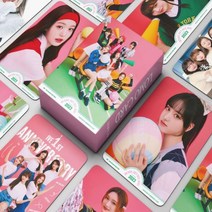 KPOP IVE 일레븐 로모 카드 54 개/세트 포토 앨범 LIZ Kpop 걸스 그룹 Ive 팬 컬렉션 엽서, 13