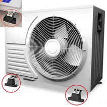 실외기 전기종 소음제거 에어컨실외기받침대 거치대, 1개