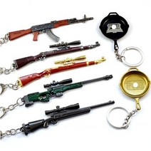 로에드 게임 키홀더 열쇠고리 자동차 배그 배틀그라운드 캐릭터 배그 자동차 가방 캐릭터 열쇠고리, M4A1(엠포에이원)